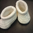 Crochet booties