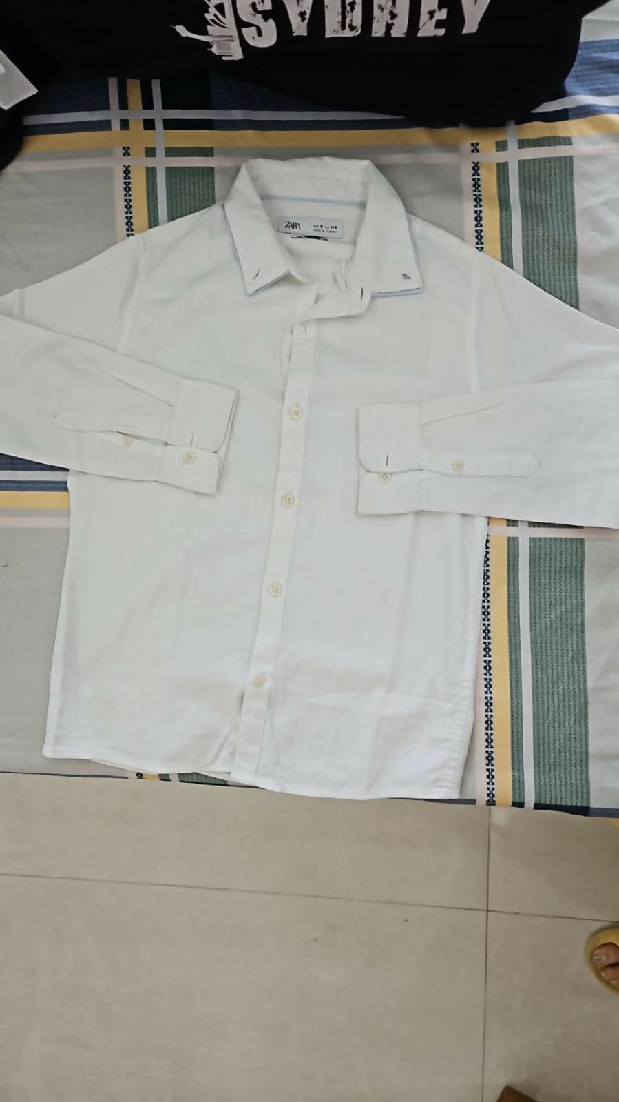 ZARA White Shirt for Boys – Classic, Elegant, and Comfortable Shirt for Formal or Casual Wear.