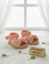 Crochet sandals for baby girl