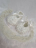 Crochet baby booties