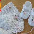 Baby Booties With Cap