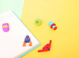 Fun colorful dust free erasers for kids. Erasing anymistake becomes much more fun with these beautifully crafted erasers.