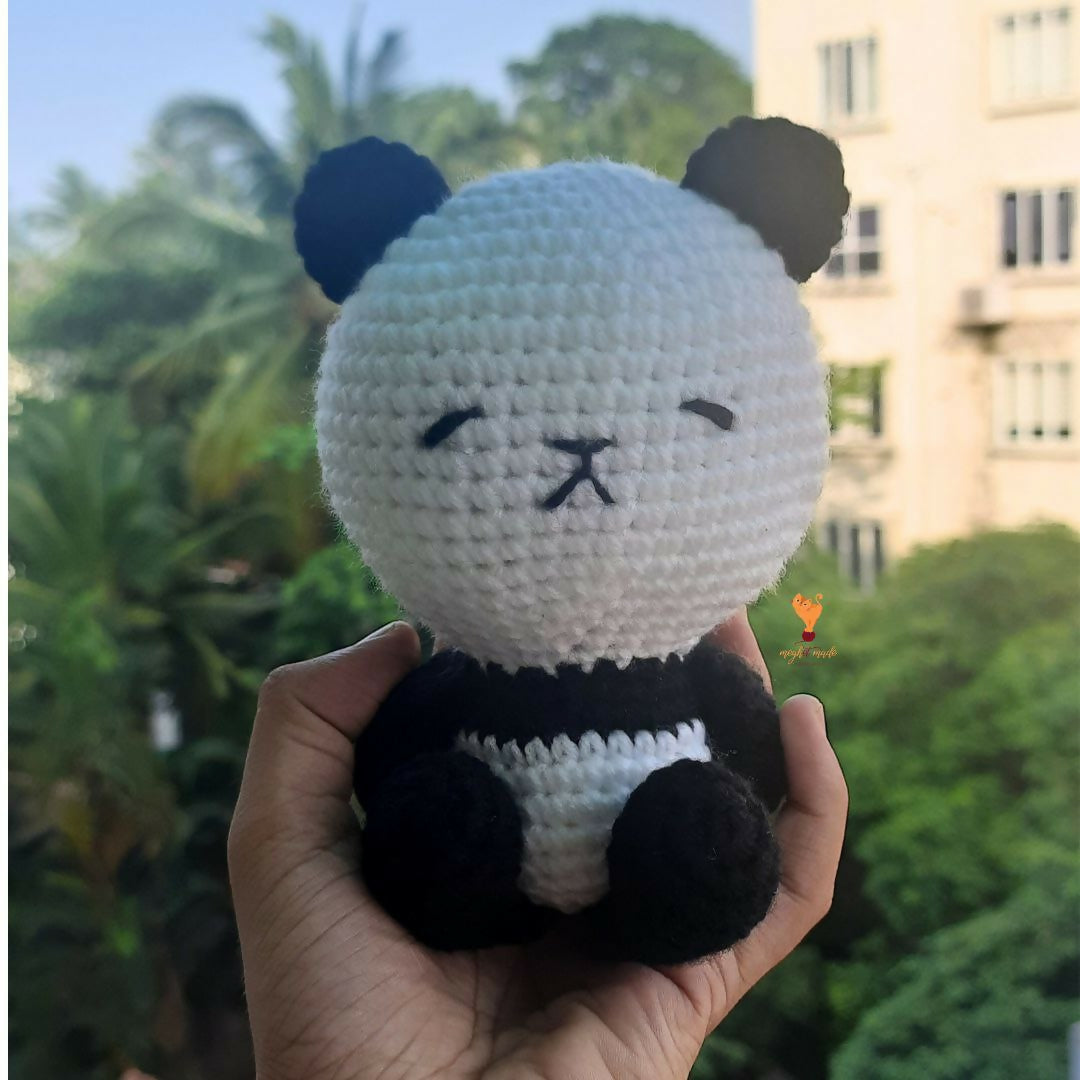 Crochet Panda Plushie - PyaraBaby