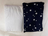 PLUMBUNNY Mustard Seeds Pillow (Blue Star Design)