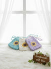 Crochet handmade sling bag/ sunflower sling bag/Cotton shoulder bag