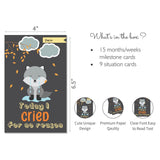ZOOPLAY Toddler Milestone Cards - Pack of 24