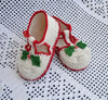 Crochet booties ( christmas collection)