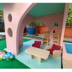 Multi Arrangement Big Castle Doll House (The Pool House)