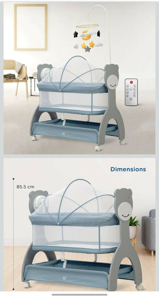 MEE MEE Wood Sweet Love Electric Baby Cradle