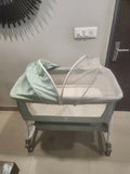 STAR AND DAISY Cradle for Baby - Grey