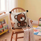 CUDDLE KIDS Hand-Stitched Throw Cushion Covers (Set of 2)