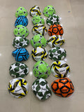 Customized size 5 football with child’s name printed, available in random colors with theme-based personalization options.