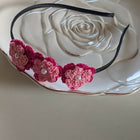 Hand Crocheted Hairband For Baby Girl