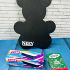 Black bear-shaped chalkboard  