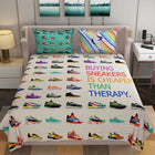 LIFESTYLE COLLECTION Digital Panel Print Cotton Bedsheet Set