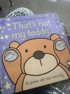 USBORNE That’s Not My Teddy - Touch and Feel Board Book for Babies