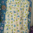 Baby bedding set with soft mattress, pillow, bedding essentials, and cozy fabric designed to provide comfort, support, and a restful sleeping environment for babies.