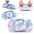 Eas yTots Mini Mat Silicone Suction Plate - Minimat Dino