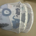 Babyhug Mattress Set with Mosquito Net Elephant Print - Multicolor