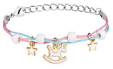 Made with quality enamel pendent and metal connector and hook, these bracelet for girl kids are designed to be sturdy and long-lasting. 