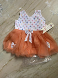 Brand New Baby Girl Dress/Frock - Orange