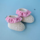 Crochet Newborn Booties - PyaraBaby