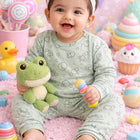 TINY TIGGY Baby Girl Bamboo Doodle Print Pyjama Set
