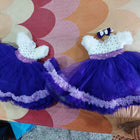 Mom Daughter Twinning Dress for 1st Birthday