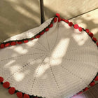 Crochet Rose Blanket/ Crochet Baby Blanket/ Handmade Flower Banket
