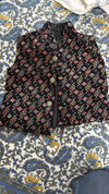 Traditional Kids Wear Combo (Navy Blue Outfit with Multicolour Jacket)