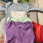 CARTERS Oneises 5 Pieces In All 4 Mono Colour And One Printed
