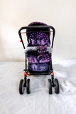 Babyhug Reversible Handle Baby Stroller Foldable Pram Mosquito Net B119
