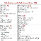 Castle Big Multi arrangement Doll House (The Princess House)