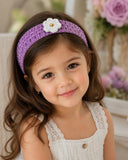 Cute Floral hair accessories set for small baby, Soft & Stylish Hair Accessories