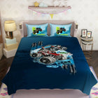 LIFESTYLE COLLECTION Digital Panel Print Cotton Bedsheet Set
