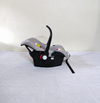 R for Rabbit Picaboo Rainbow Infant Car Seat Carry Cot Grey B192
