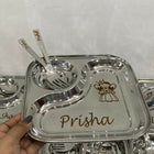 Personalised Snack 2 Partition Thali Set