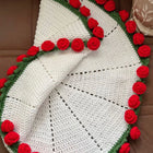 Crochet Rose Blanket/ Crochet Baby Blanket/ Handmade Flower Banket