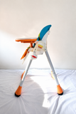 CHICCO Polly  Foldable Baby High Chair Reclining Feeding Seat Premium