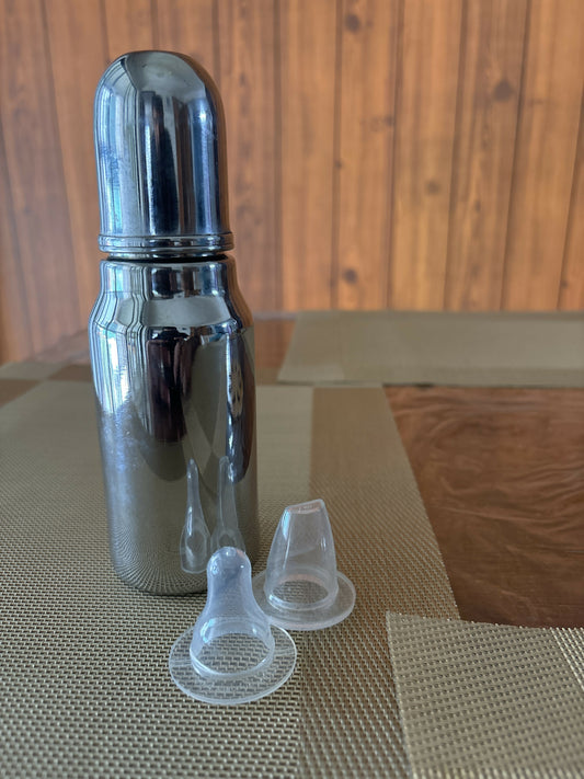 Stainless Steel feeding bottle(BPA free)