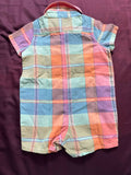 Adorable unisex Baby Gap cotton romper with cute plaid print – perfect for stylish, comfy everyday wear.








