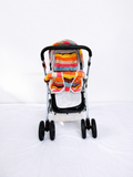 LuvLap Reversible Handle Stroller Foldable Baby Pram With Canopy