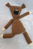 Crochet Mr.Bean teddy / Crochet soft toy for babies