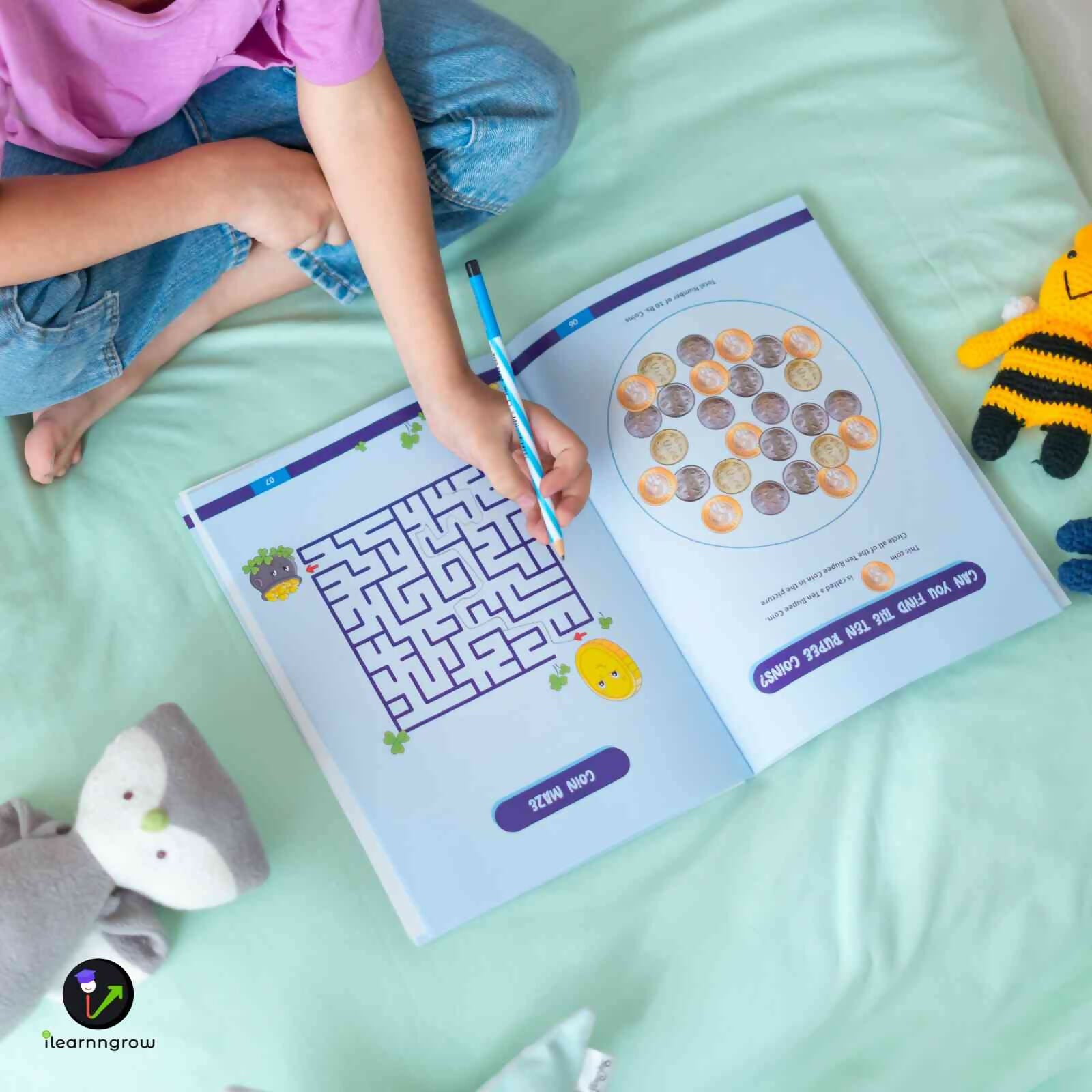 Introducing our Money Book, a dynamic tool designed to spark interest in mathematics while instilling essential financial habits in your child. 