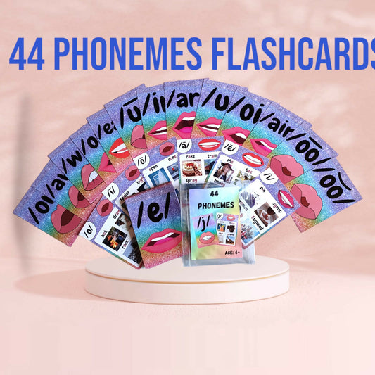 Phonics 44 Phonemes Flashcards