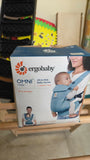Completely Unused, new condition - Ergobaby Omni Breeze Carrier (Slate Blue color) With 4 Carry Positions (0-4 years, 3-20 Kgs) With Lumbar Back Support