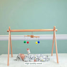 Shop now for the B4BRAIN Activity Gym +3 Mobiles with Hanger for Newborn Baby, offering engaging sensory play and developmental growth in a comfortable, easy-to-clean design!