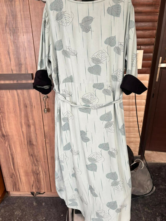 Bhuvika Rayon Dobby Anarkali Maternity Feeding Kurti – Stylish, comfortable, and effortlessly functional for pregnancy and beyond.








