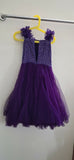 Purple long frock Kids