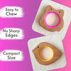 BABYCOV Cute Bird and Owl Natural Neem Wood Teethers for Babies | Natural and Safe | Goodness of Organic Neem Wood | Both Chewing and Grasping Toy | Set of 2 (Age 4+ Months)